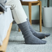 LOOM＆SPOOL/メリノウールオープンソックス 就寝用