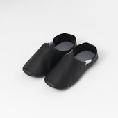 ABE HOME SHOES/合皮のバブーシュ