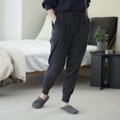伸びるコットンガーゼのパジャマ兼ルームウェア パンツ