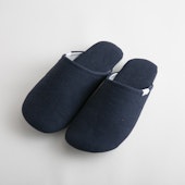 ABE HOME SHOES/脱げにくい綿麻のスリッパ L