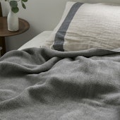 kontex/ヴィンテージワッフル ブランケット XL