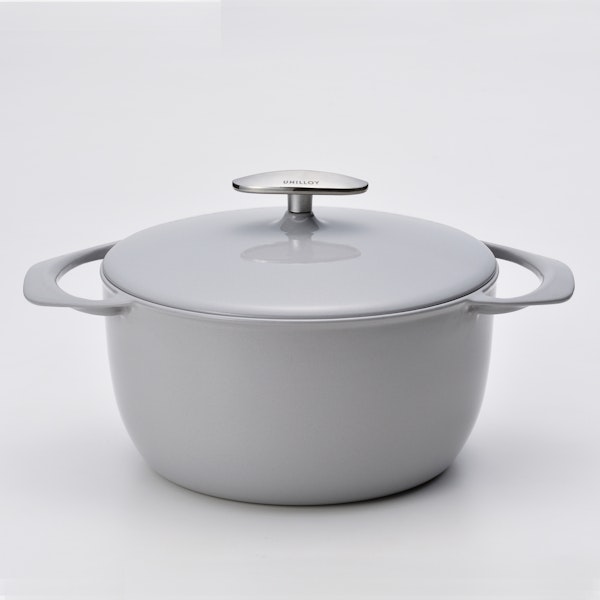 UNILLOY/キャセロール 深型 20cm - 軽い鋳物ホーロー鍋で、いつもの料理が美味しくなる