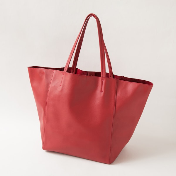 【DECADE】　Cow Smooth Leather Tote Bag
