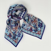 MACOOL/シルクスカーフ CHOU