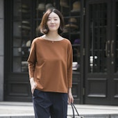 Kilka/襟元がヨレにくいカットソー