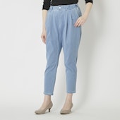 WESTWOOD OUTFITTERS/ニットデニムのタックテーパードパンツ