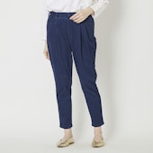 WESTWOOD OUTFITTERS/ニットデニムのタックテーパードパンツ
