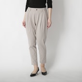 WESTWOOD OUTFITTERS/きれいめ無地のタックテーパードパンツ