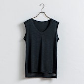 DRESS HERSELF/シルクカットソータンクトップ M-L