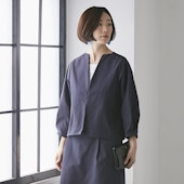 Kilka/洗えてシワになりにくいジャケット