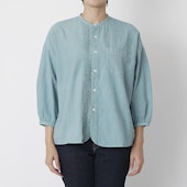 C.P.KOO/khadi cotton ピンタックシャツ