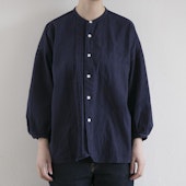 C.P.KOO/khadi cotton ピンタックシャツ