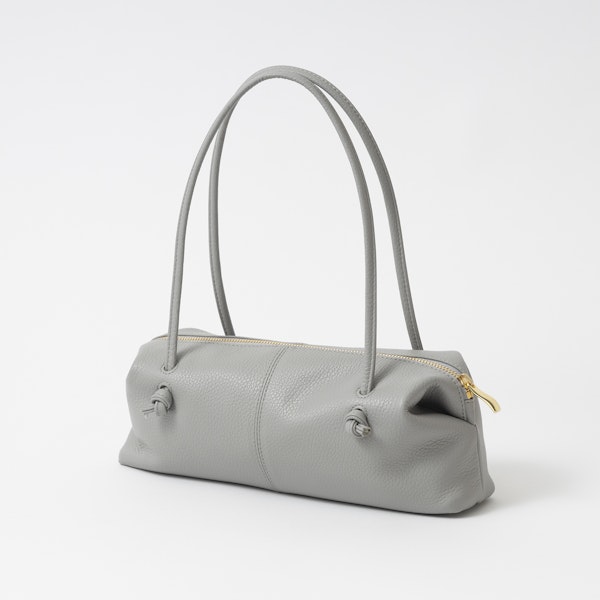 MUZICA VITA/イタリア牛革ロープハンドルバッグ - シックなコーディネートを華やかにするきれい色のバッグ
