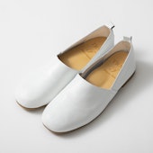 TRAD/撥水ソフトレザーLカットスリッポン